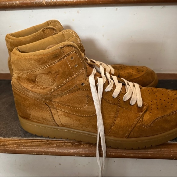 Nike AIR JORDAN I HIGH
WHEAT OG high top Rare size 14 - Picture 2 of 15